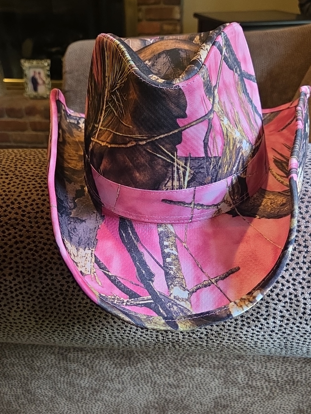Peter Grimm Pink True Character Mossy Oak Camo Cowboy Hat